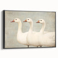 Vintage Geese Nursery Wall Art - Framed Baby Art Prints