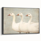 Vintage Geese Nursery Wall Art - Framed Baby Art Prints