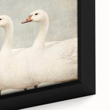 Vintage Geese Nursery Wall Art - Framed Baby Art Prints