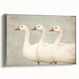 Vintage Geese Nursery Wall Art - Framed Baby Art Prints