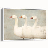 Vintage Geese Nursery Wall Art - Framed Baby Art Prints