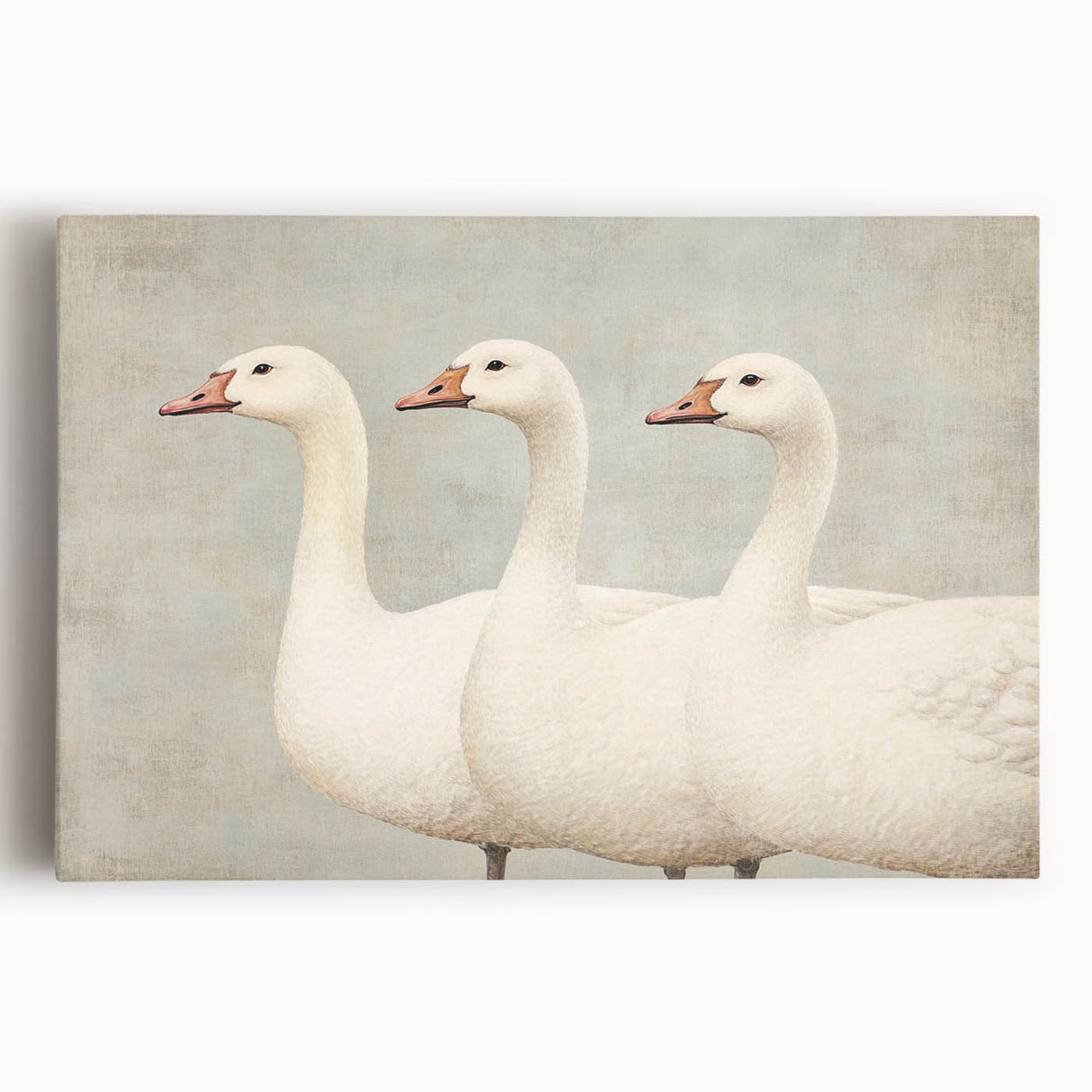 Vintage Geese Nursery Wall Art - Framed Baby Art Prints