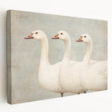 Vintage Geese Nursery Wall Art - Framed Baby Art Prints