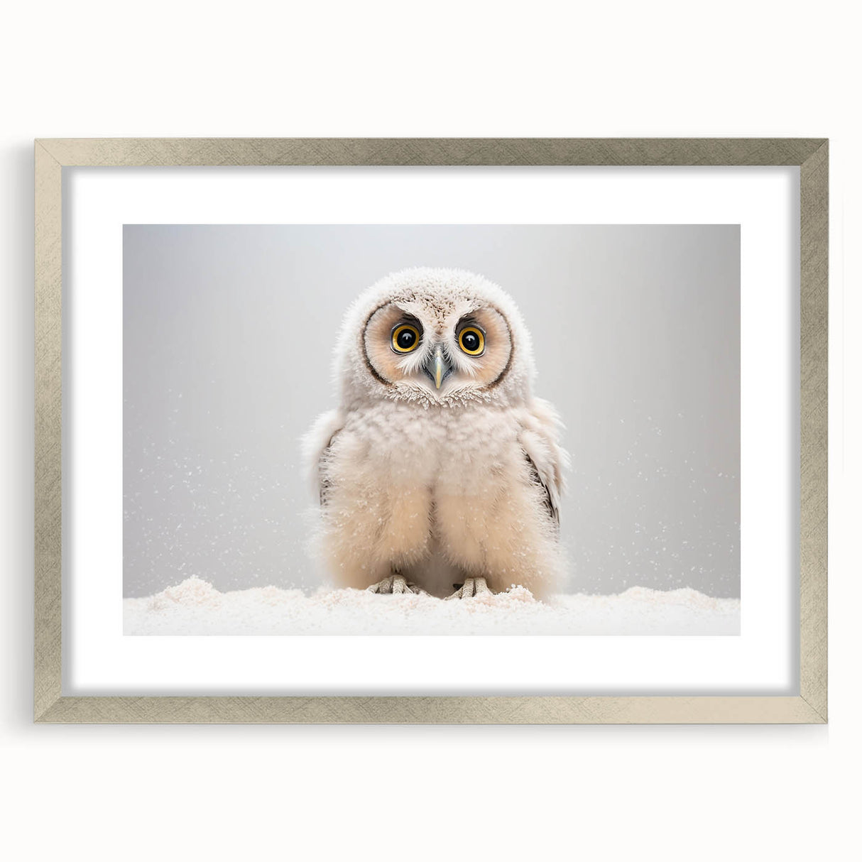 Adorable Baby Owl Wall Art - Perfect for Kids Room Decor
