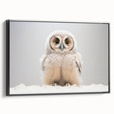 Adorable Baby Owl Wall Art - Perfect for Kids Room Decor