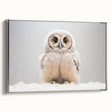 Adorable Baby Owl Wall Art - Perfect for Kids Room Decor