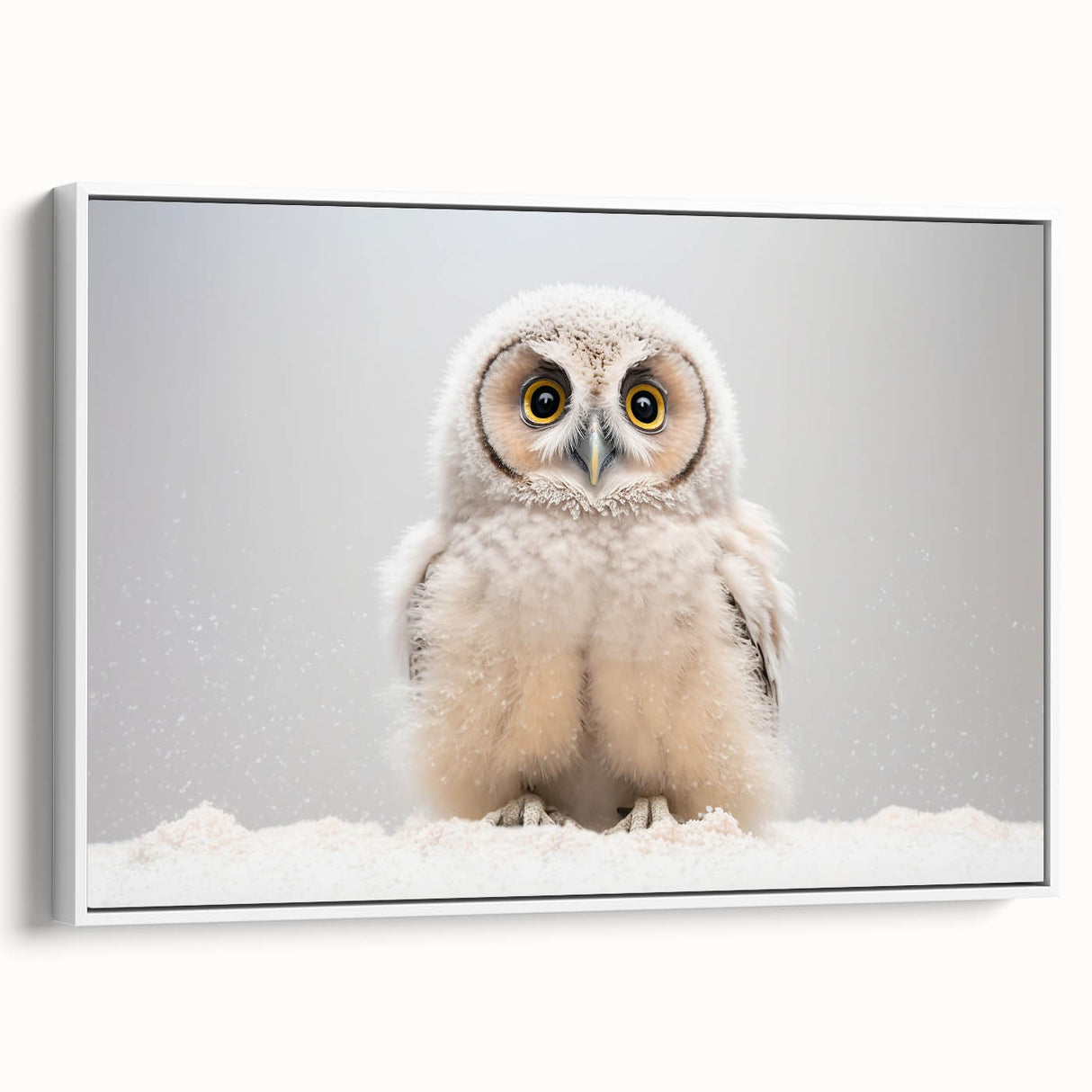 Adorable Baby Owl Wall Art - Perfect for Kids Room Decor