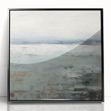 Framed abstract strokes wall art with a modern design featuring bold black and white colors, perfect for contemporary home decor, showcasing artistic expression.