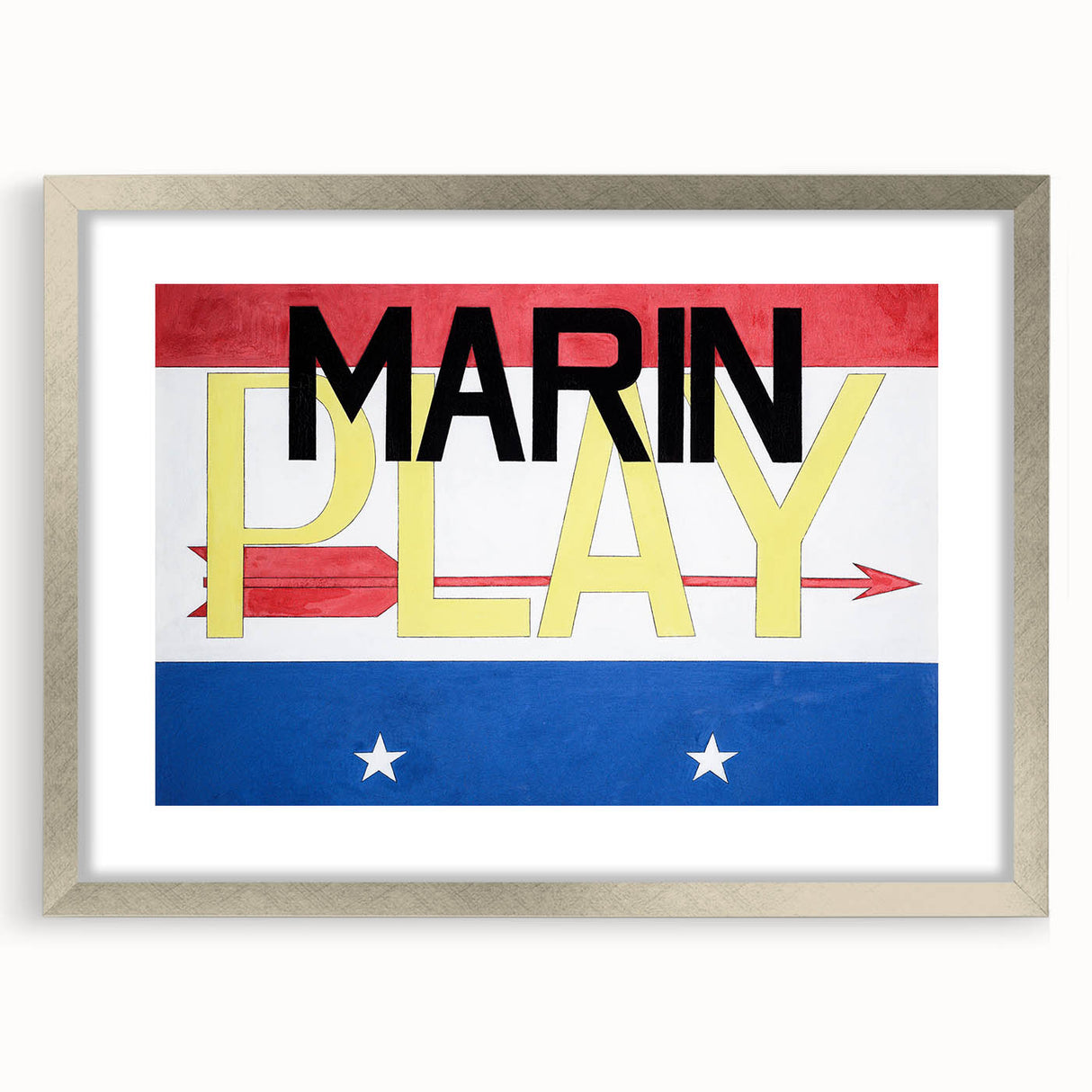 Modern Wall Art: Bold Typography and Symbolism by Charles Demuth