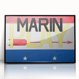 Modern Wall Art: Bold Typography and Symbolism by Charles Demuth