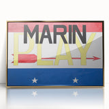 Modern Wall Art: Bold Typography and Symbolism by Charles Demuth