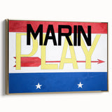 Modern Wall Art: Bold Typography and Symbolism by Charles Demuth