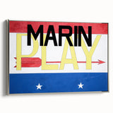 Modern Wall Art: Bold Typography and Symbolism by Charles Demuth