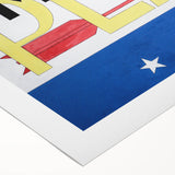 Modern Wall Art: Bold Typography and Symbolism by Charles Demuth