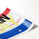 Modern Wall Art: Bold Typography and Symbolism by Charles Demuth