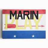 Modern Wall Art: Bold Typography and Symbolism by Charles Demuth