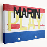 Modern Wall Art: Bold Typography and Symbolism by Charles Demuth