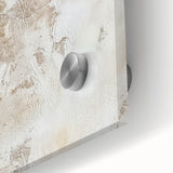 Close-up of abstract strokes wall art on acrylic glass, showcasing vibrant colors and fluid patterns, perfect for modern home decor and artistic expression.