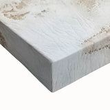 Close-up of a vibrant abstract strokes wall art design on stretched canvas, showcasing bold colors and dynamic textures, perfect for modern home decor.