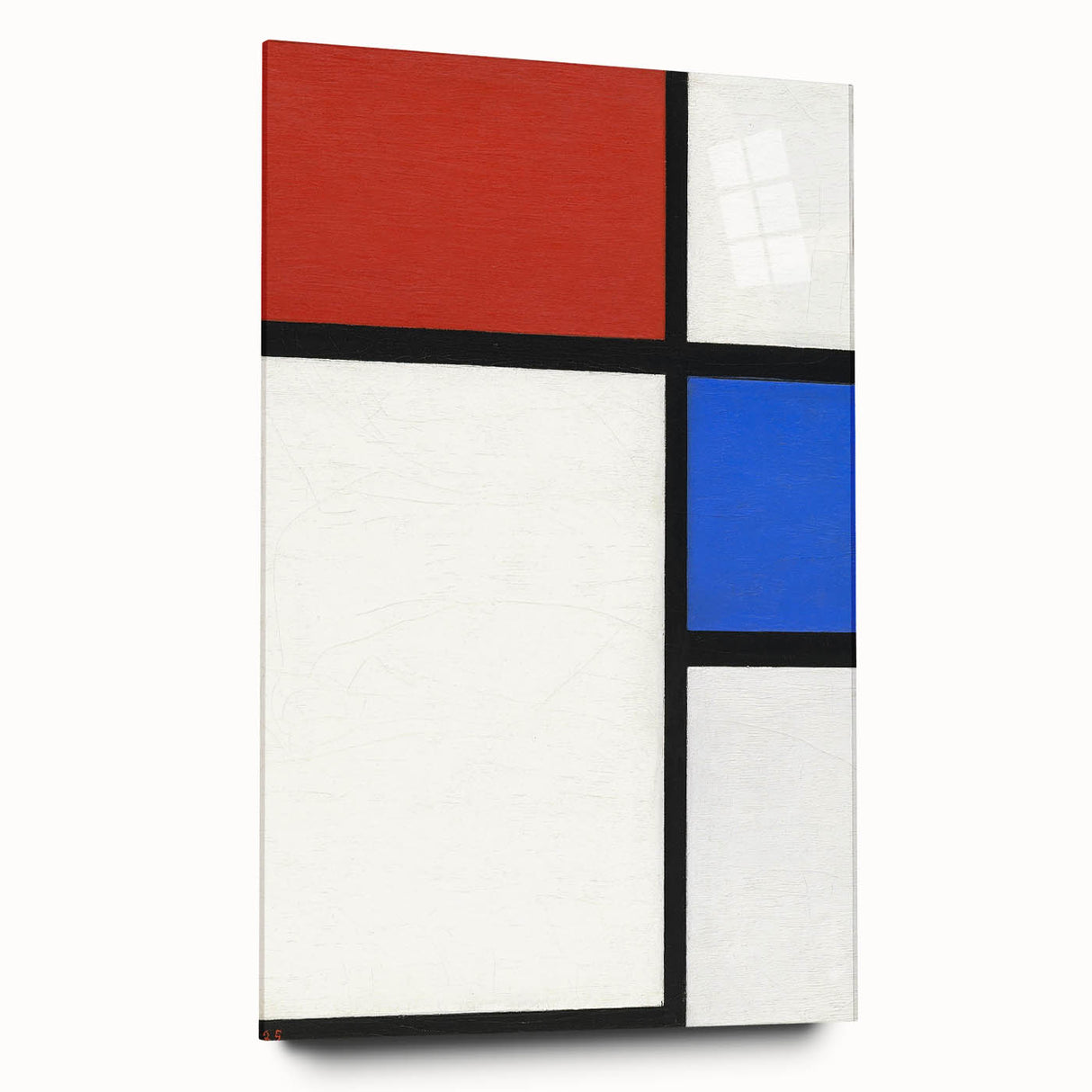 Composition No. II with Red and Blue - Piet Mondrian (1929)