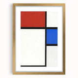 Composition No. II with Red and Blue - Piet Mondrian (1929)