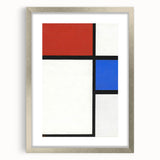 Composition No. II with Red and Blue - Piet Mondrian (1929)