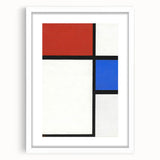 Composition No. II with Red and Blue - Piet Mondrian (1929)