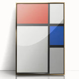 Composition No. II with Red and Blue - Piet Mondrian (1929)