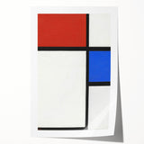 Composition No. II with Red and Blue - Piet Mondrian (1929)