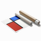 Composition No. II with Red and Blue - Piet Mondrian (1929)
