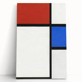 Composition No. II with Red and Blue - Piet Mondrian (1929)
