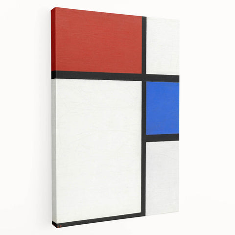 Composition No. II with Red and Blue - Piet Mondrian (1929)