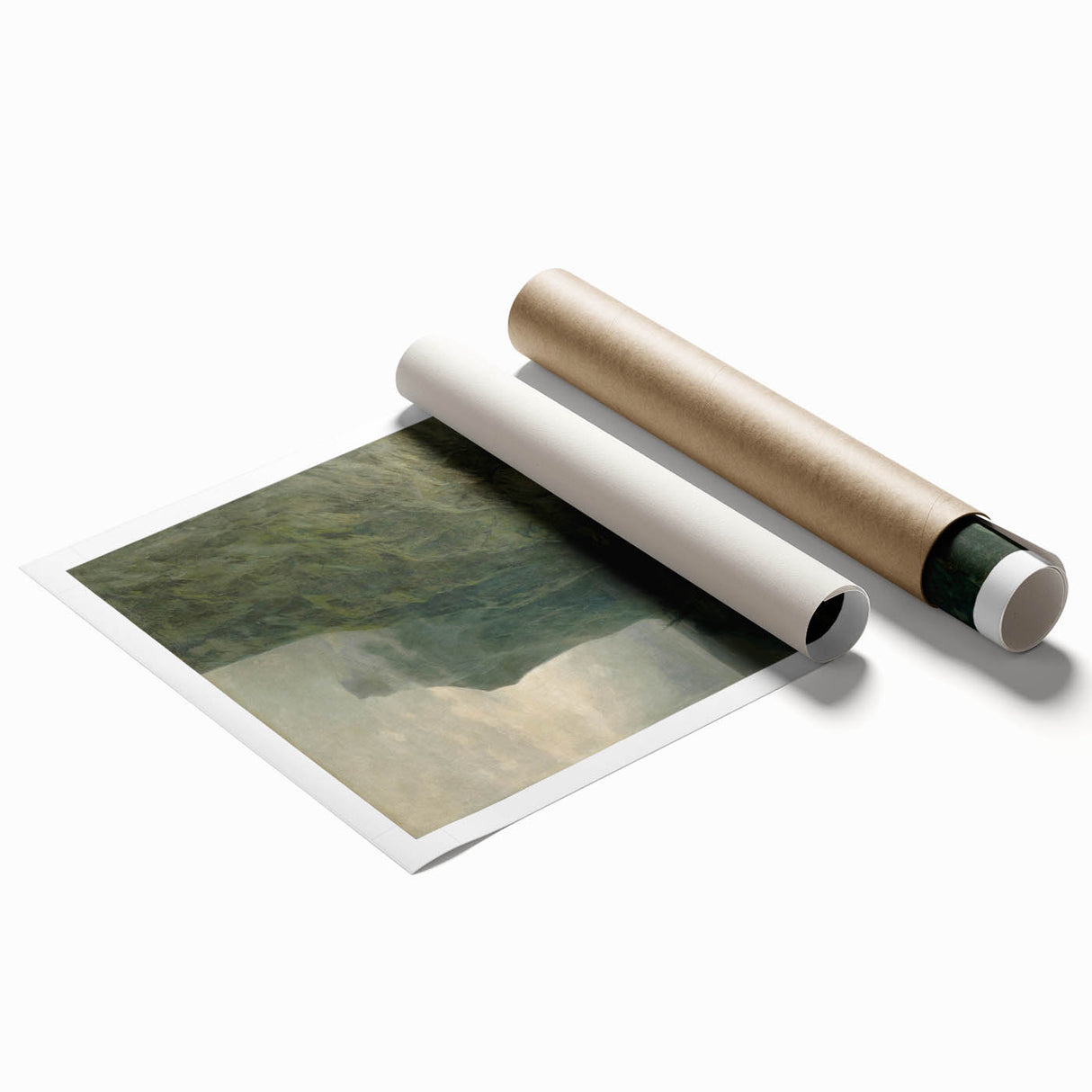 Abstract Modern Art of Rocky Cliffs – Contemporary Wall Decor