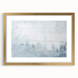 Abstract strokes wall art framed in gold, showcasing vibrant colors and dynamic patterns, perfect for modern decor and enhancing interior spaces.