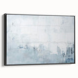 Framed wall art showcasing an abstract strokes design in black, highlighting a modern aesthetic for home decor. Perfect for adding a contemporary touch to living spaces.