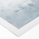 Abstract wall art on rolled canvas showcasing vibrant strokes in shades of blue, orange, and yellow, perfect for modern home decor. Ideal for enhancing artistic spaces.