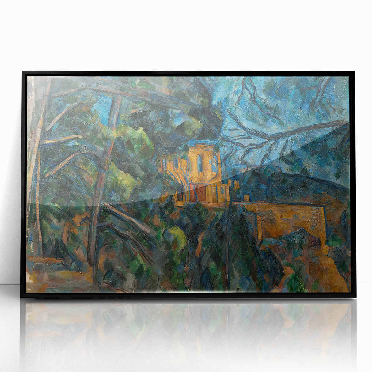 Modern Wall Art: Château Noir Landscape by Paul Cézanne