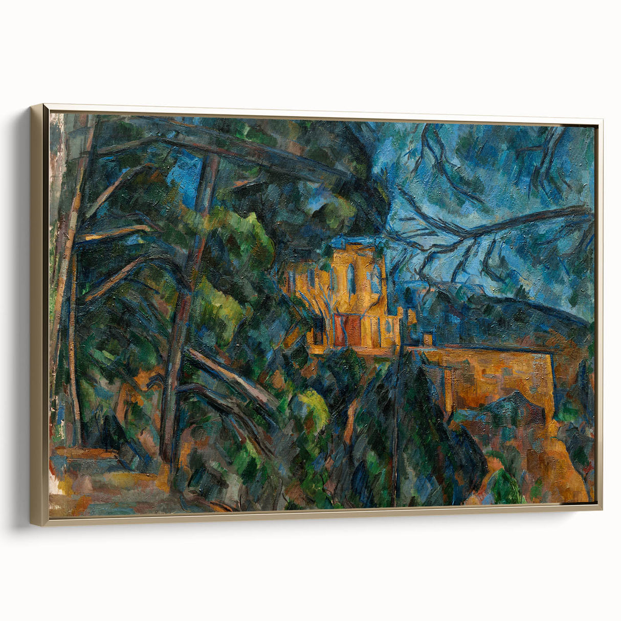 Modern Wall Art: Château Noir Landscape by Paul Cézanne