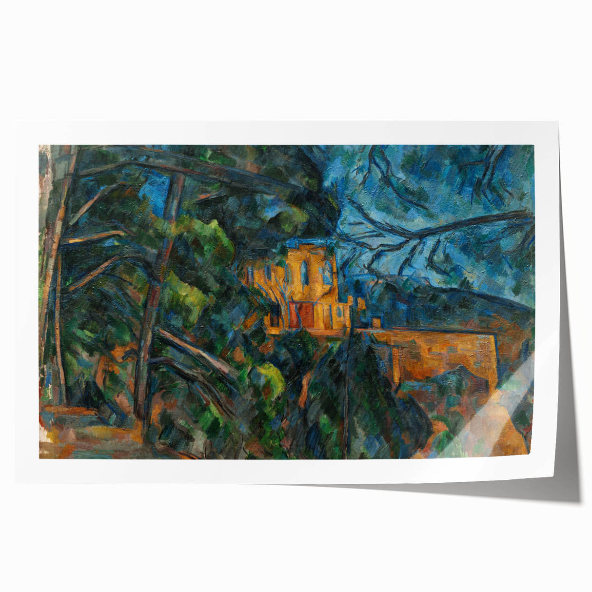 Modern Wall Art: Château Noir Landscape by Paul Cézanne