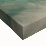 Abstract wall art showcasing vibrant strokes in bold colors on a stretched canvas. The close-up highlights the textured surface, ideal for modern decor.