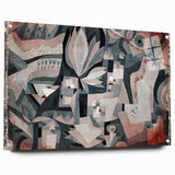 Modern Wall Art: Abstract Garden Scene by Paul Klee