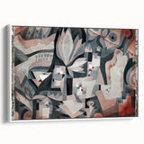 Modern Wall Art: Abstract Garden Scene by Paul Klee