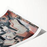 Modern Wall Art: Abstract Garden Scene by Paul Klee