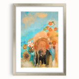 Abstract Floral Modern Wall Art – Contemporary Art Print