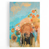 Abstract Floral Modern Wall Art – Contemporary Art Print