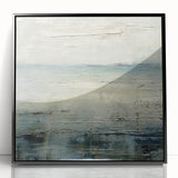 Framed wall art showcasing abstract black and white strokes, featuring a modern design that adds elegance to contemporary home decor. Perfect for living room or office.