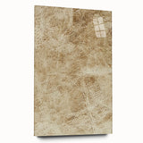 Abstract strokes wall art design displayed in a sleek acrylic glass frame, showcasing vibrant colors and fluid shapes, perfect for modern home decor.