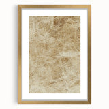 Abstract wall art featuring colorful strokes in shades of blue, pink, and gold, framed with a mat in a modern design, ideal for contemporary home decor.