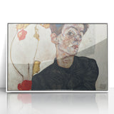 Modern Wall Art: Egon Schiele’s Self-Portrait with Physalis