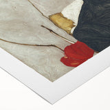 Modern Wall Art: Egon Schiele’s Self-Portrait with Physalis